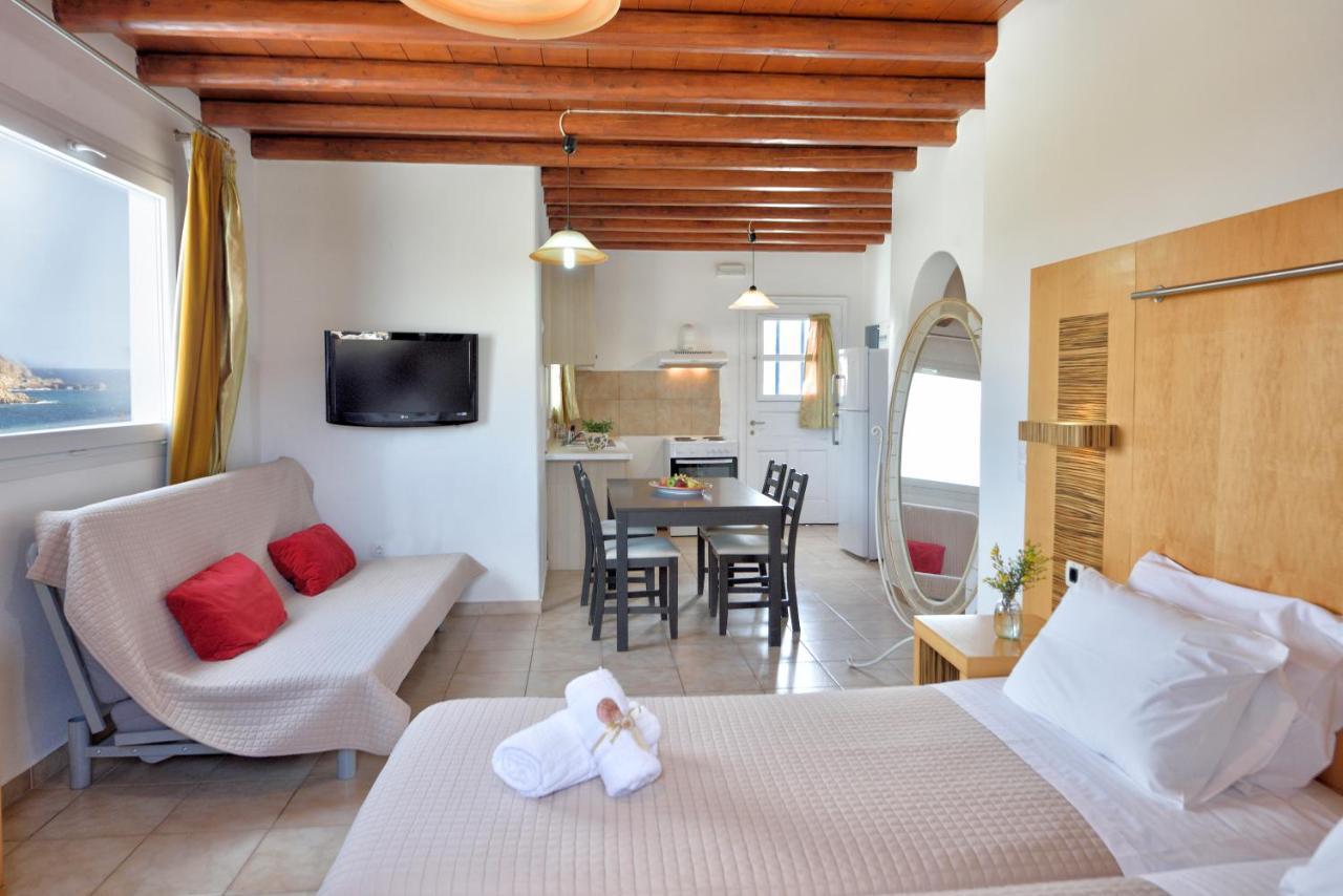 Adonis Rooms Playa Playa Kalo Livadi Exterior foto